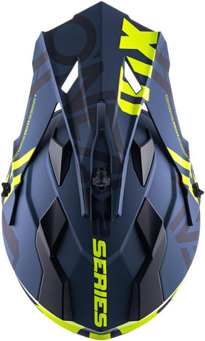 - 0200-214 2Series Adult Helmet, Spyde (Black/Hi-Vis, LG)