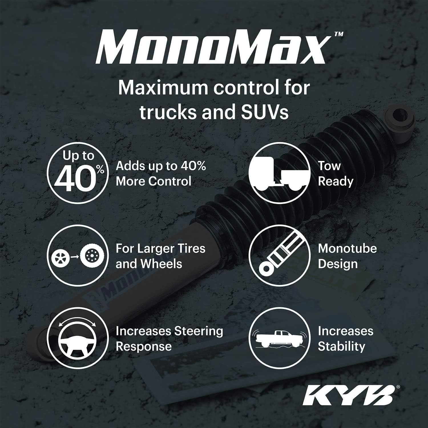 565105 Monomax Gas Shock, Red