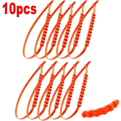 10/20Pcs Car Wheels Tire Snow Chains anti Slip Nylon Winter Car Snow Chains Outdoor Snow Tire Emergency Anti-Skid Tyre Chains