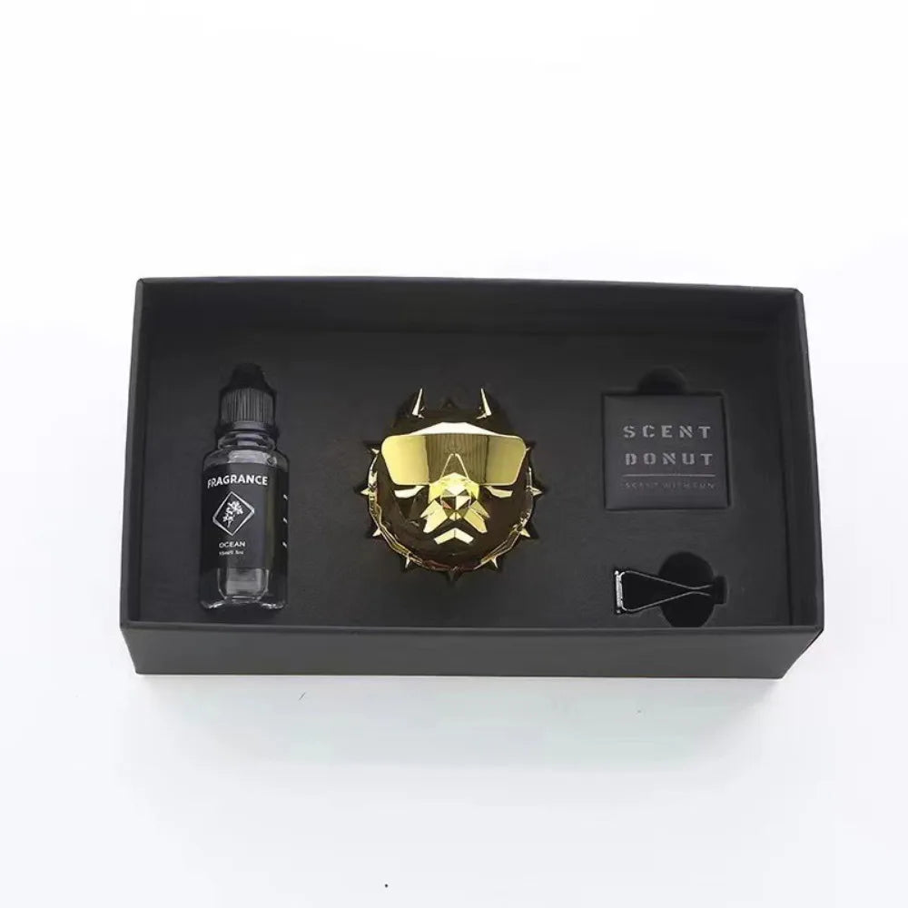 Vehicle Air Freshener Bulldog Fragrance Luxury Perfume Car Scent Diffuser Car Fragrance Bulldog Air Fresheners