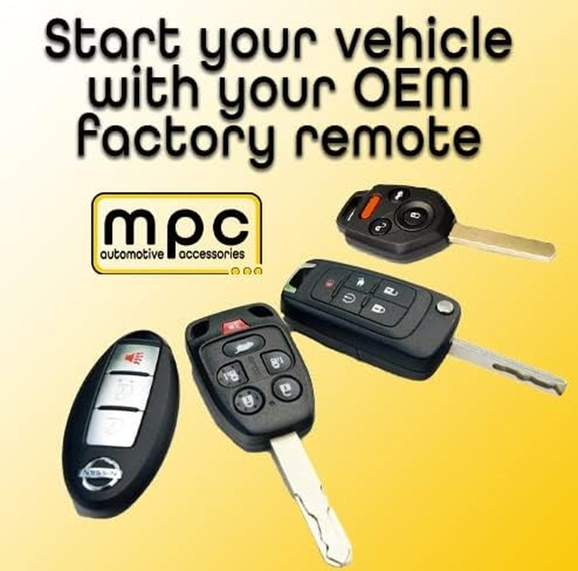 Remote Start Kit Compatible with Buick Envision 2017-2020 || Push-To-Start || Uses Factory Fob || Includes Software Loader || Premier USA Tech Support