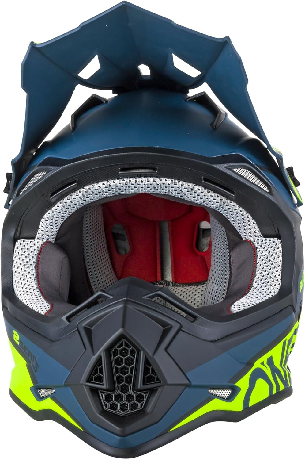 - 0200-214 2Series Adult Helmet, Spyde (Black/Hi-Vis, LG)