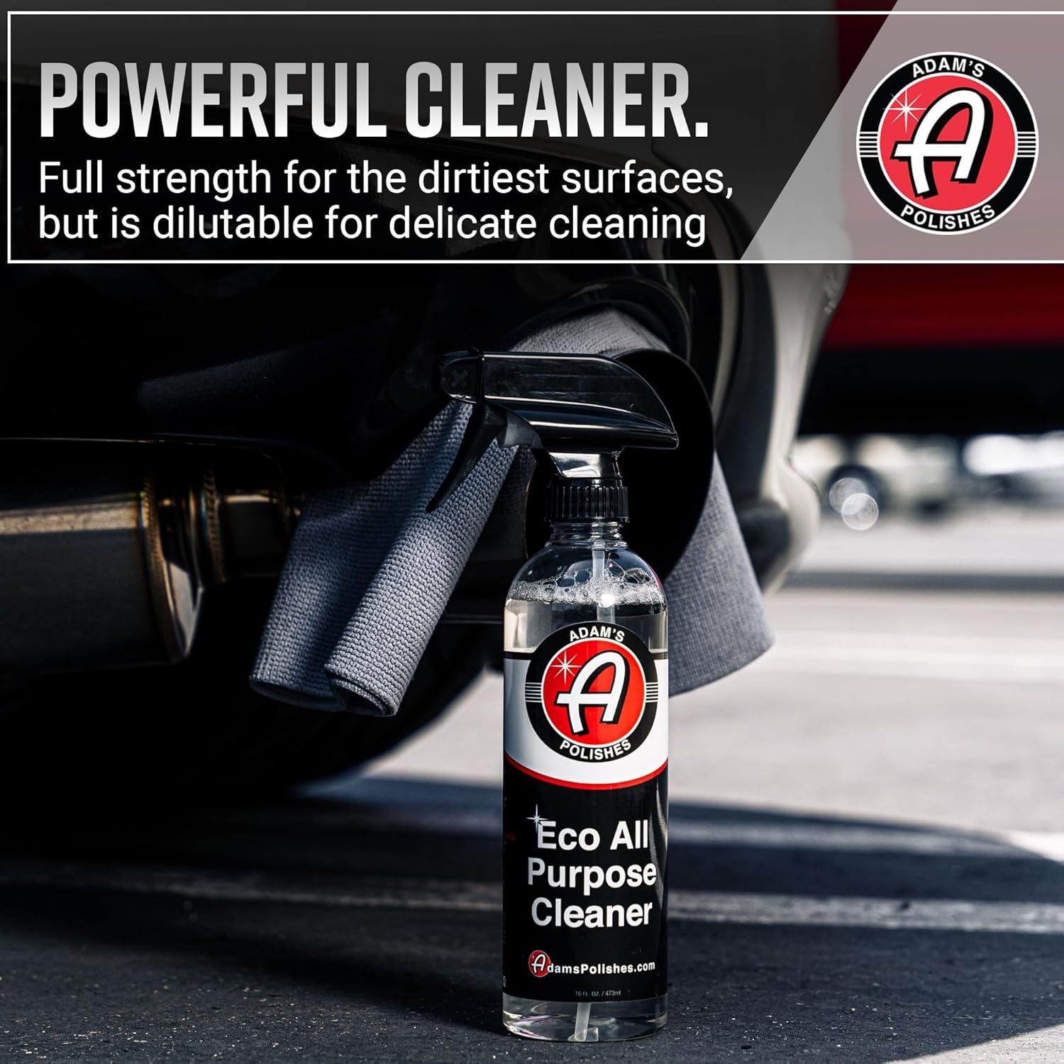 Eco All Purpose Cleaner (Gallon) - Industrial Strength, Concentrated Formula Can Be Diluted down - Tough on Dirt but Easy on Your Car, You, and the Environment