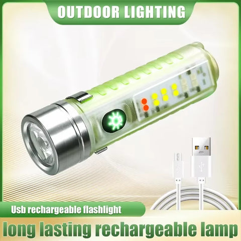 Usb Rechargeable Flashlight Led Strong High Power Led Flashlights Self Defense Stuff Personal Defenses Weapons Selfdefense Very
